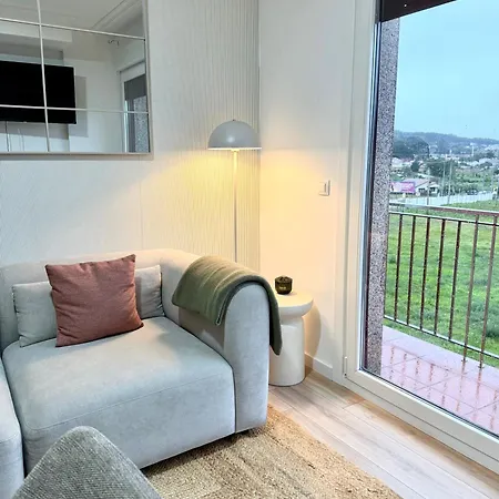 Estudio Con Wifi, Piscina Y Parking 아파트 산신소