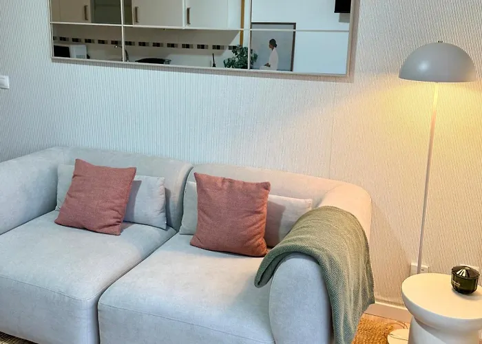 Апартаменты Estudio Con Wifi, Piscina Y Parking Санхенхо